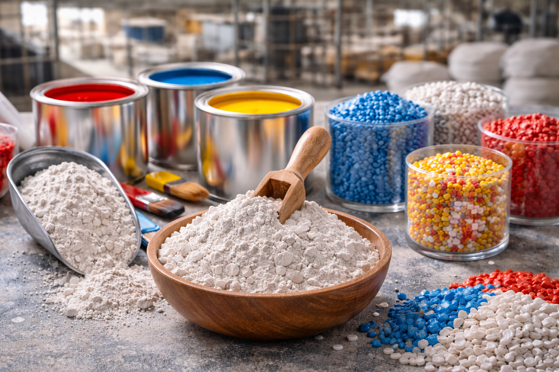 Caulim calcinado: inovação para a indústria de tintas e plásticos