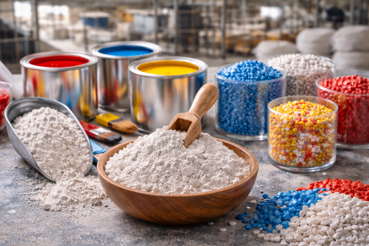 Caulim calcinado: inovação para a indústria de tintas e plásticos